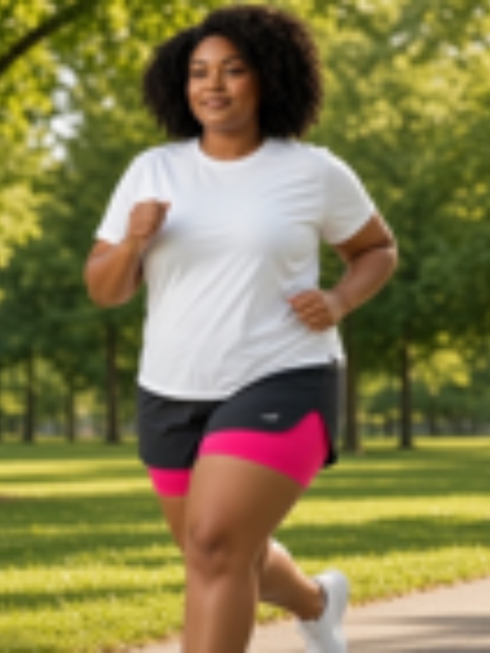 NWT bcg 2-in-1 Athletic Running Shorts With Elastic Comfort Waistband Size 2X